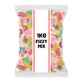 Fizzy Jelly Mix, Chewy and Fizzy Sweets Variety, 1kg