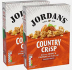 Jordans Country Crisp Chunky Nuts Oat Clusters Wholegrain Cereal Pack of 2x 850g