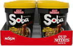 Nissin Soba Classic Instant Wok Style Noodles 90g Pot (Pack of 8)