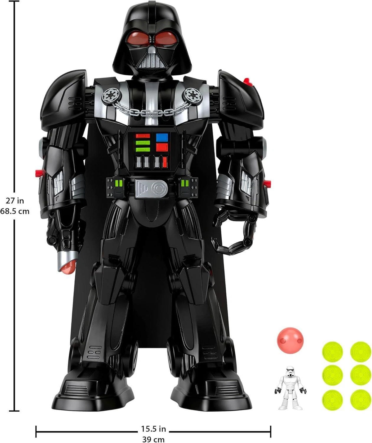 Fisher-Price Imaginext Star Wars Darth Vader Bot Playset with Light & Sound