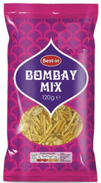 Bestin Bombay Mix Made with real red chillis Full Box 12 x 120g