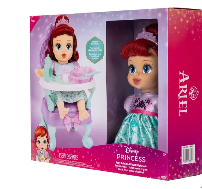 Disney Princess Baby Doll & Highchair Assortment (2+ Years)