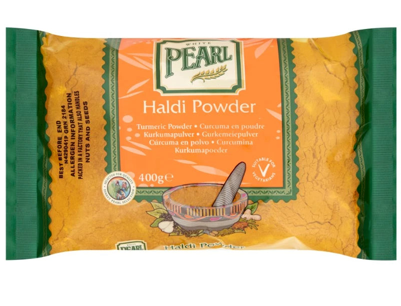 White Pearl Blended Ground Spices and Whole Seeds, Authentic Asian Flavours 400g