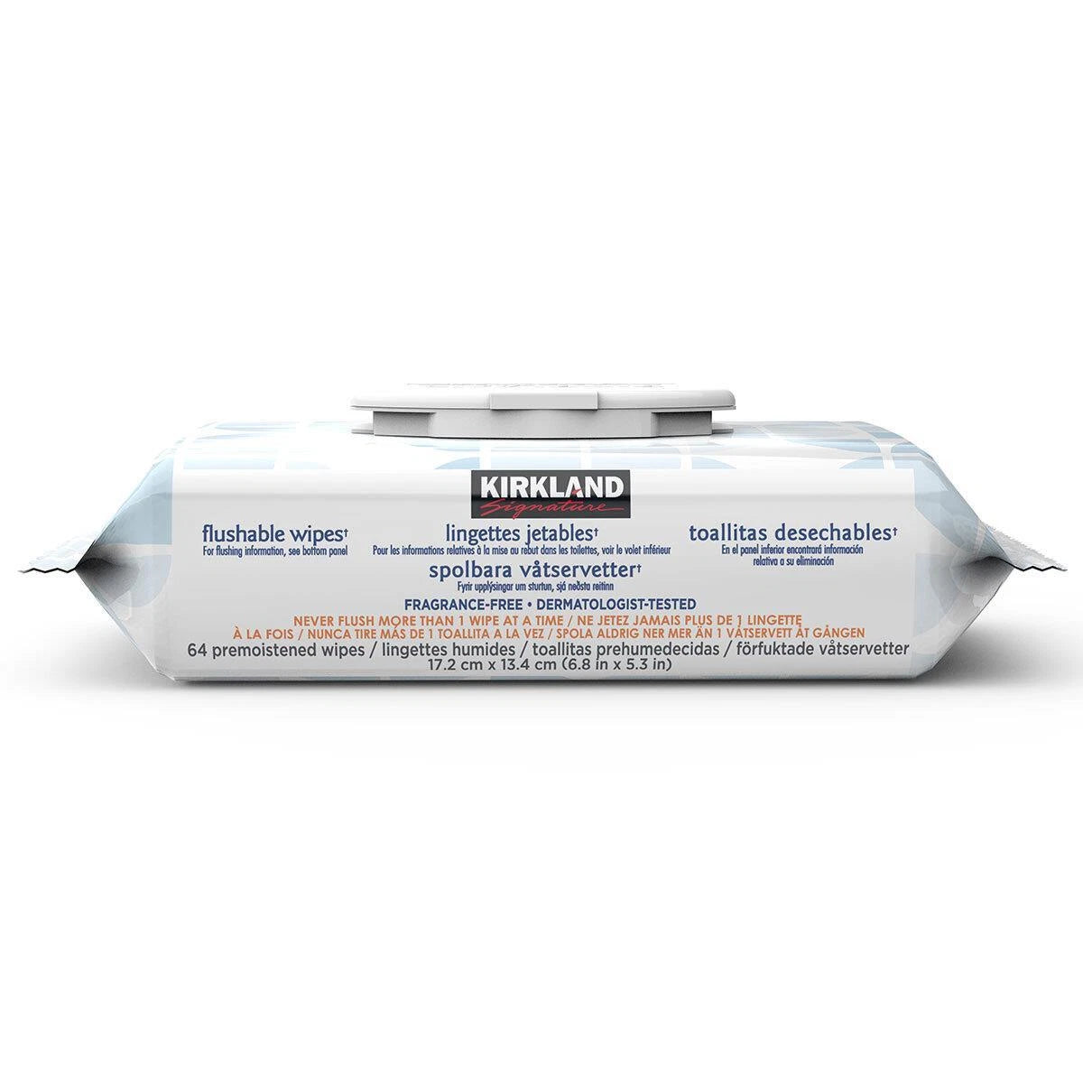 Kirkland Signature Moist Flushable Wipes, 640 Count