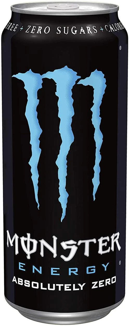 Monster Energy Drinks Absolutely Zero 500ml Pack of 12