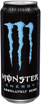 Monster Energy Drinks Absolutely Zero 500ml Pack of 12