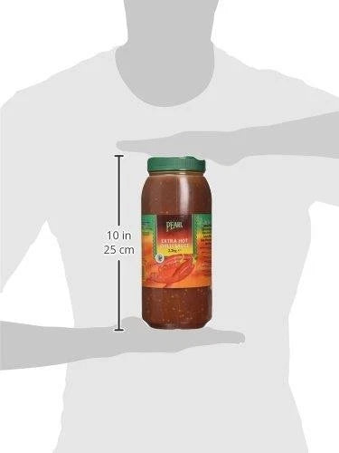 White Pearl Extra Hot Chilli Sauce 2.2Kg Perfect for Cooking and Dipping
