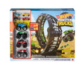 Hot Wheels Monster Trucks Epic Loop Challenge Play Set +8 Hot Wheels Vehicles