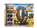 Hot Wheels Monster Trucks Epic Loop Challenge Play Set +8 Hot Wheels Vehicles