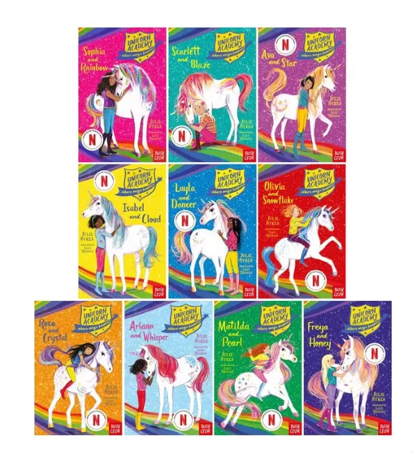 Unicorn Academy Where Magic Happens Julie Sykes Collection Stories 10 Books Set