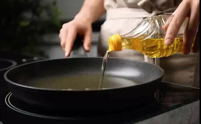 Sunflower Oil 500ml pack of 6 Cooking Oil for Frying, Baking & Roasting