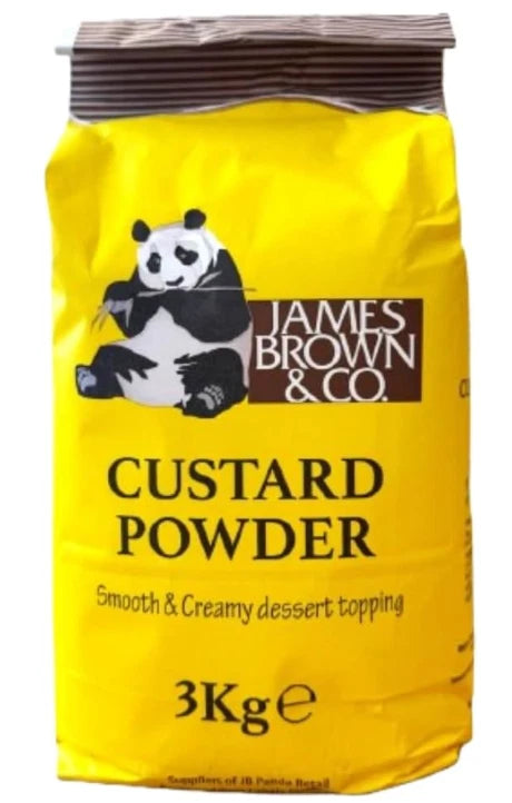Custard Powder 3kg Vanilla Flavour Smooth and Creamy Dessert by James Brown