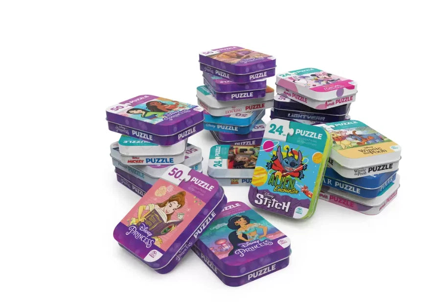 Character Puzzle Tin 20-can Set D Puzzle Tins Featuring Popular Characters