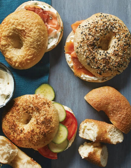 New York Bakery® Protein Boost NYC Bagels Sliced, Pack of 2