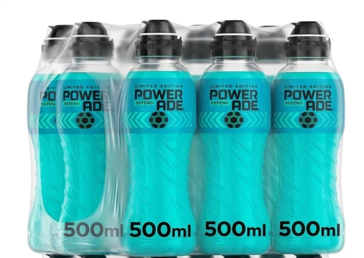 Powerade Hibiscus Flavour Defend Sports Drink 500ml Pack of 12
