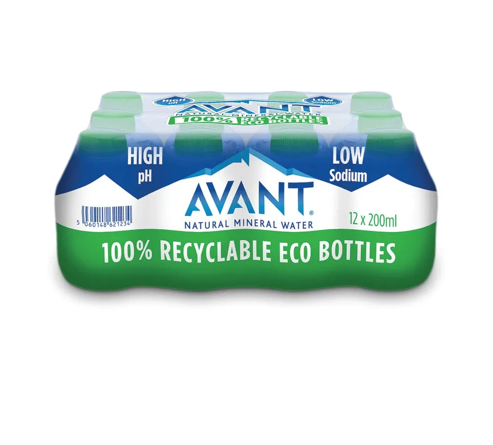 Avant Mineral Water Sports Cap 200ml × 12