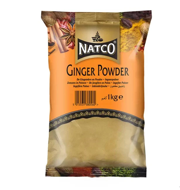 Natco Ginger Powder, Ground Spice for Curries and Baking, 1kg