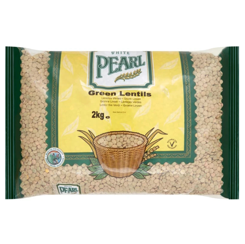 White Pearl Lentils 2 kg Chana Dall Masoor Whole Urid Dall Moong Dall Masoor