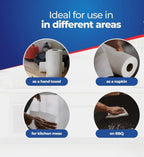 Bestin Jumbo Kitchen Towels, 2-Ply, 180 Sheets per Roll, 6 Roll Multi-Pack