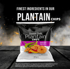 Grace Salted Sweet Chilli Plantain Chips 85g x 9 Gluten Free, Vegan