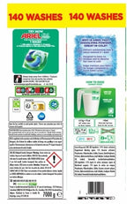 Ariel Actilift Laundry Detergent Powder – 140 Washes Family Value Pack - 7kg