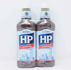 HP Brown Sauce Original Meat Spice Rich Tangy BBQ Rich Flavour Taste Pack 2x600g