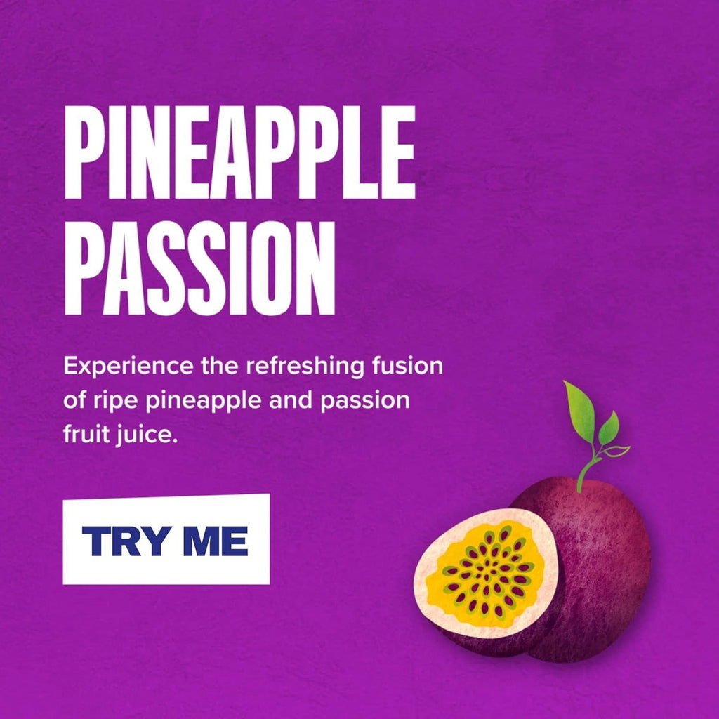 Rubicon Spring Pineapple Passion Sparkling Spring Water 500ml x 12