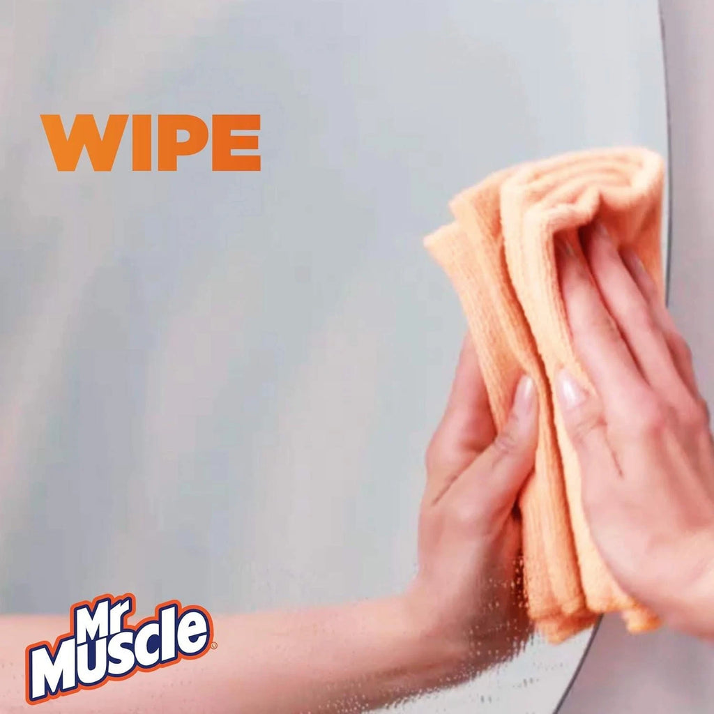 Mr Muscle Platinum Window & Glass Cleaner Spray, 750ml Pack of 6