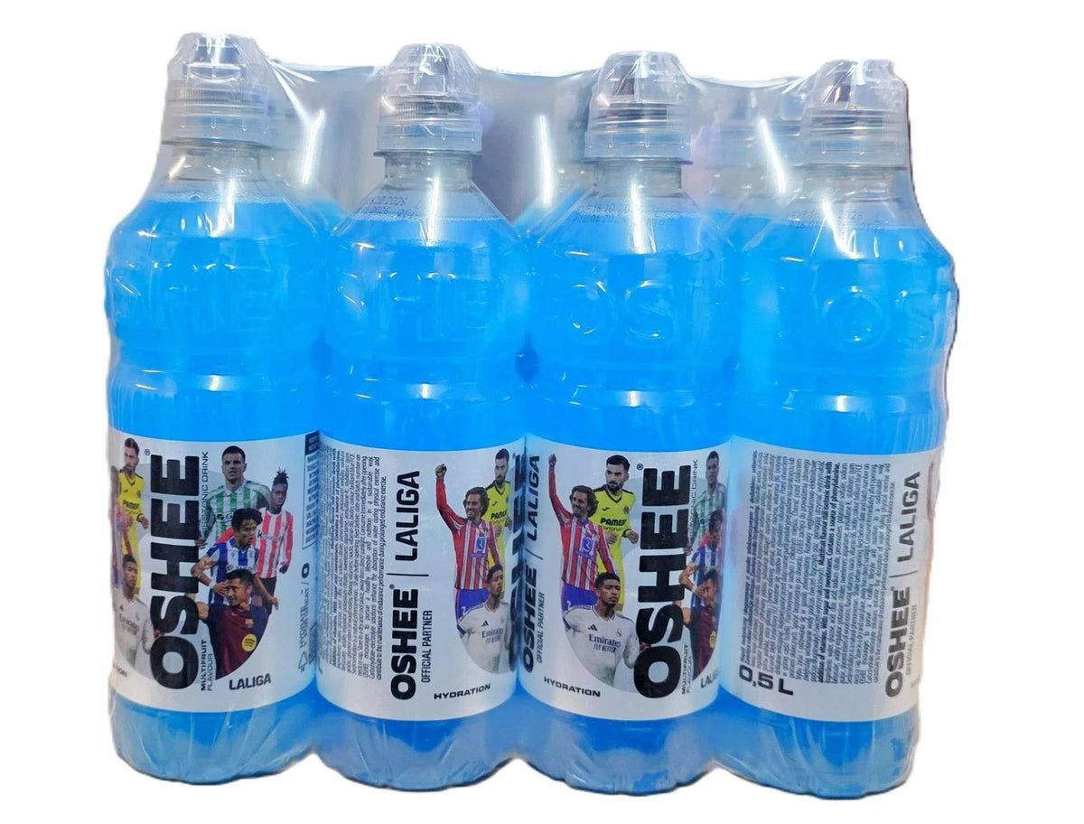 Oshee Multifruit Isotonic Drink, 12 x 500ml Electrolyte & Hydration Drink