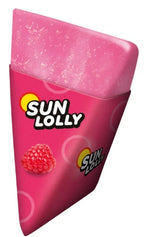 Sun Lolly Ice Lollies Cola, Strawberry, Exotic & Raspberry Flavours, 60ml 32Pack