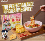 Samyang Buldak Ramen Carbonara, Spicy Chicken Flavor 105g Pack of 6