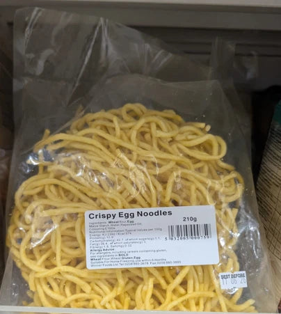 Crispy Egg Noodles, Chinese Style, with Wheat Flour and Egg, 210g