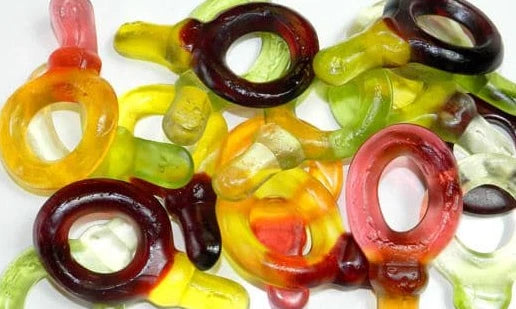 HARIBO Giant Dummies Jelly Sweets Tub 816g
