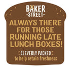 Baker Street White Bread 4 x 550g Cleverly Packed for Long Life Pre-Sliced