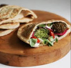Dina 6 Large White Pitta Bread 480g × 12