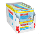 Huggies Pure Plastic Free Baby Wipes 99% Pure Water 12 X 60 Wipes - 720 Wipes