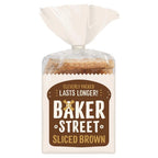 Baker Street Sliced Brown Bread 600g Wholemeal Bread (Pack of 2)