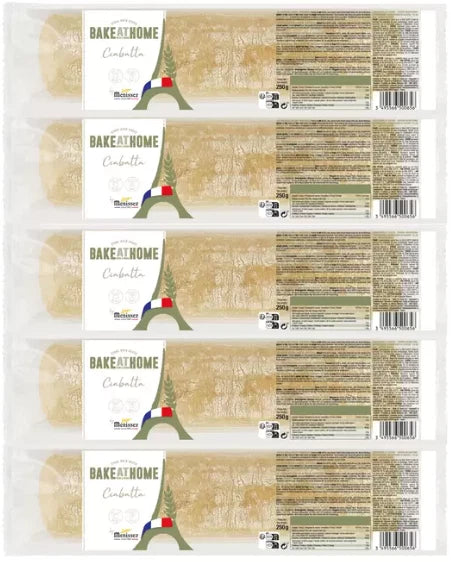 Menissez Ciabatta Halves, 5 x 2 Pack (5 x 250g)