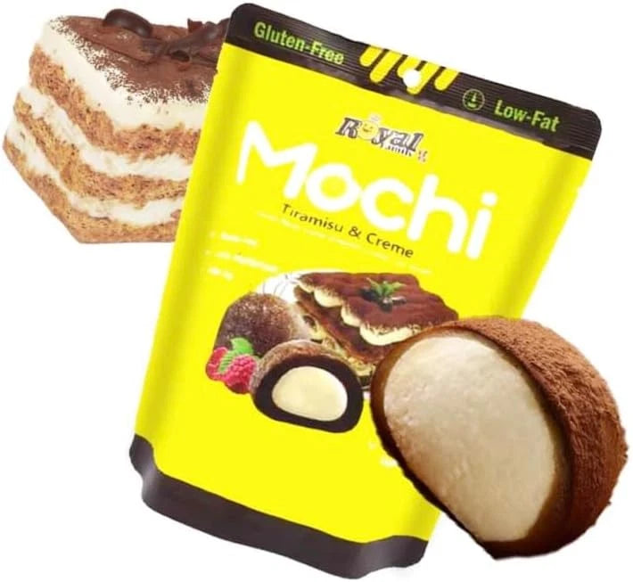 Royal Family Mochi Soft and Chewy Dessert with Creamy Filling 180g Each