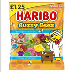 Haribo Share Bags 140g Fruity Fizzy Gummy Jelly Sweets Assorted Flavours 12 Pack