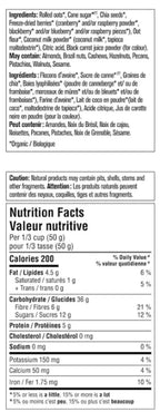 Prana Overnight Chia with Oats Berry Fairy Rich in Fiber & Protein, Vegan
