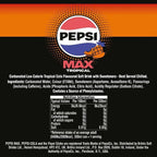 Pepsi Max Tropical 500ml Bottle No Sugar Soft Drink Refreshing Cola Bottle 12