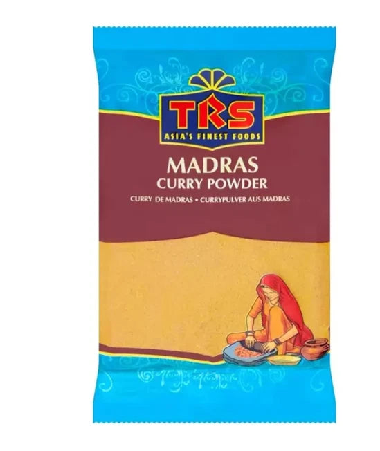 TRS Madras Curry Powder, Traditional Indian Spice Blend, Mild-Heat, 1kg