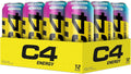 C4 Performance Energy Drinks Cosmic Rainbow Zero Sugar 500ml Pack of 12