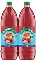 Robinsons Summer Fruits Double Strength Fruit Squash Juice No Sugar Pack 2x1.75L