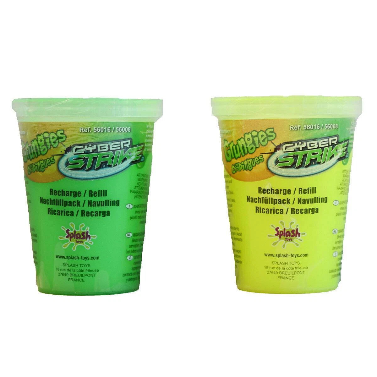 Slime Control Blaster 2 Pack With 2 Tubs Of Slime splash toy 6+