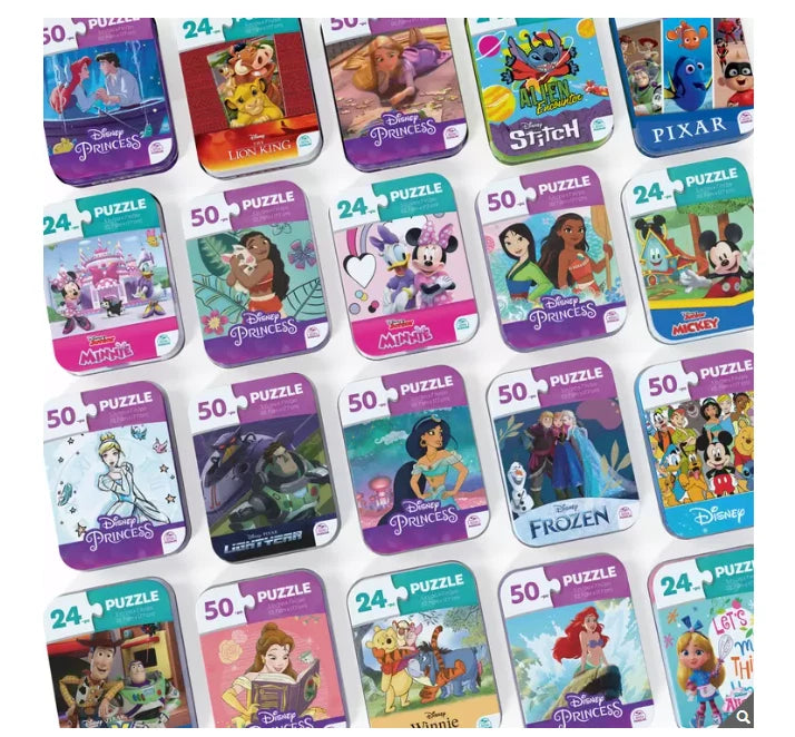 Character Puzzle Tin 20-can Set D Puzzle Tins Featuring Popular Characters