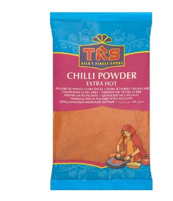 TRS Extra Hot Chilli Powder, Premium Ground Red Chillies, 1kg