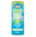 Grace Coconut Water Juice Drink with Real Coconut Pieces 310ml Pack of 12