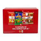 Walkers Flavours of FIFA World Cup 2026 - Multipack Crisps (6x150g)